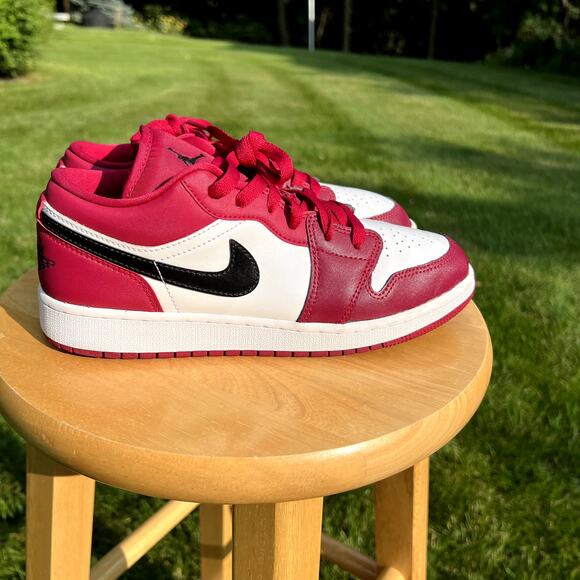 Jordan Other - Nike Air Jordan 1 Retro Low GS Noble Red 2020 Men's Shoes - Size 6.5 - Ships Now